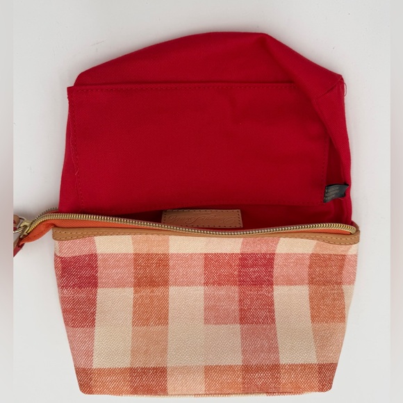 NWOT Dooney & Bourke Quadretto Check Cosmetic Case - Picture 11 of 12